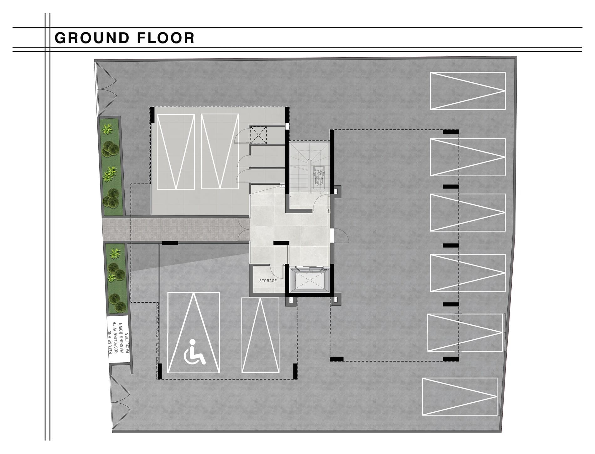 Ground Floor plan — Aradippou 587