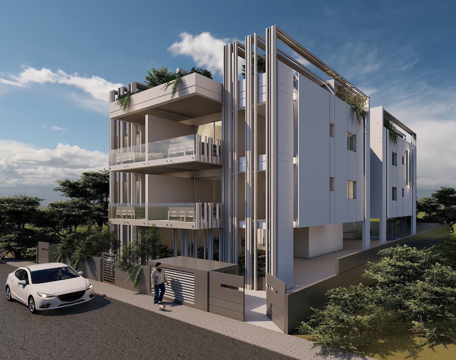 Aradippou 587 street-level exterior
