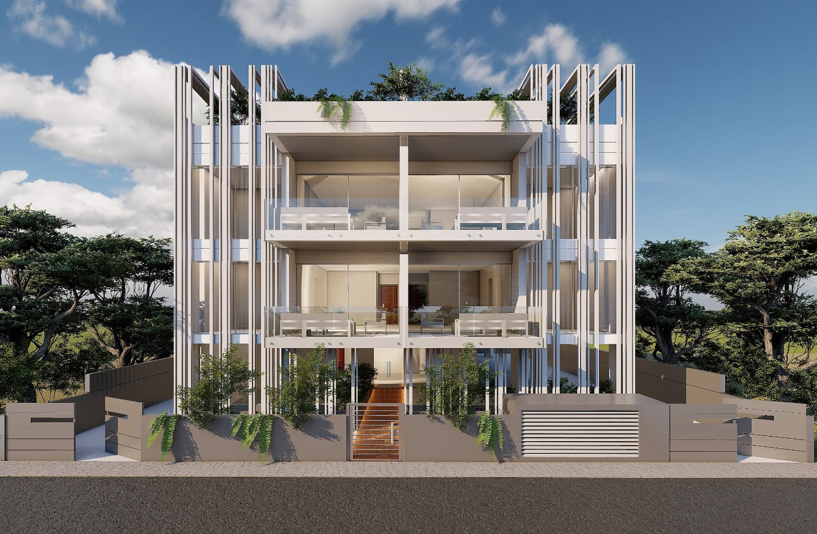 Aradippou 587 — front elevation